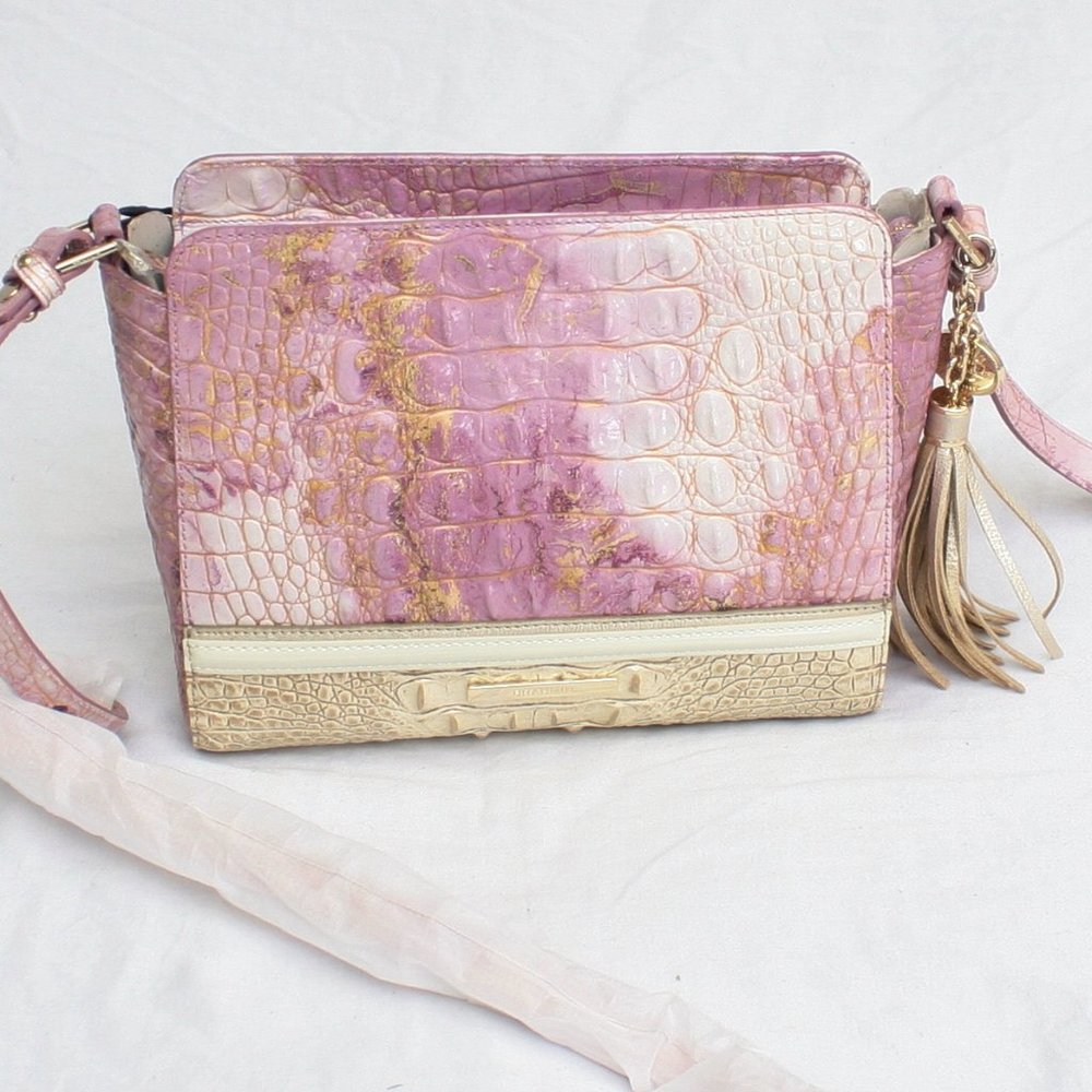 Brahmin Carrie Crossbody Lilac Whimsy